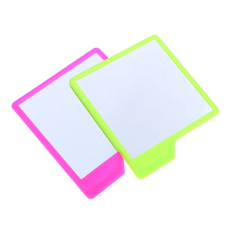 Fashion Silicone Mirror Self Grips Mirror Shatterproof Shaving Makeup Shower Silicone Travel Washroom