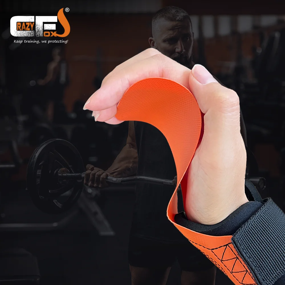 Weight Lifting Grips Heavy Duty Straps Alternative Power Lifting Hooks for Deadlifts Neoprene Padded Wrist Support Calleras 4