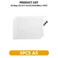 3PCS A5
