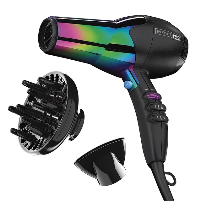 Phon Professionale Asciugacapelli Ionico HAIR DRYER KIPOZI 2200W Diffusore