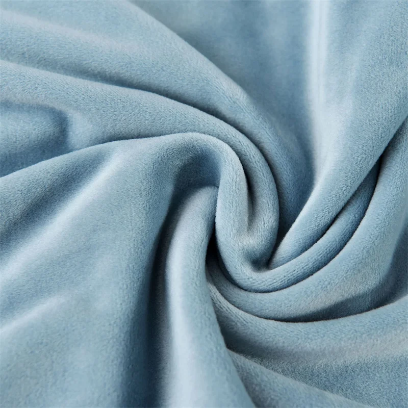 1 Seater Stretch Velvet Recliner Sofa Cover  Armchair Covers Elastic Single Sofa Slipcovers for Living Room Solid Color 3