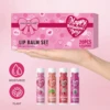 20PCS/Box Luxury Gift Set Lip Balm Set Hydrating and Glossy For Dry Lips Valentine's Day Gifts Women's 3