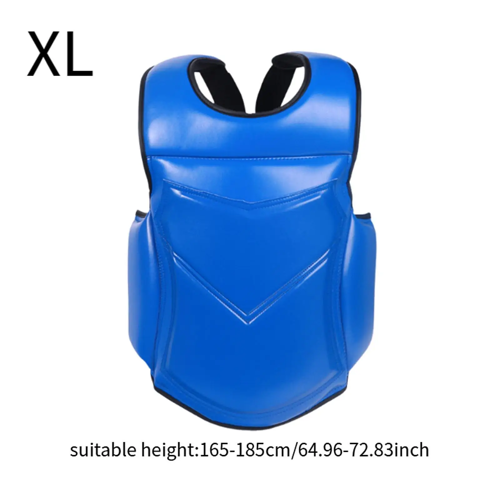 Karate Chest Guard Elastic Boxing Body Protector for Fitness Sanda Muay Thai
