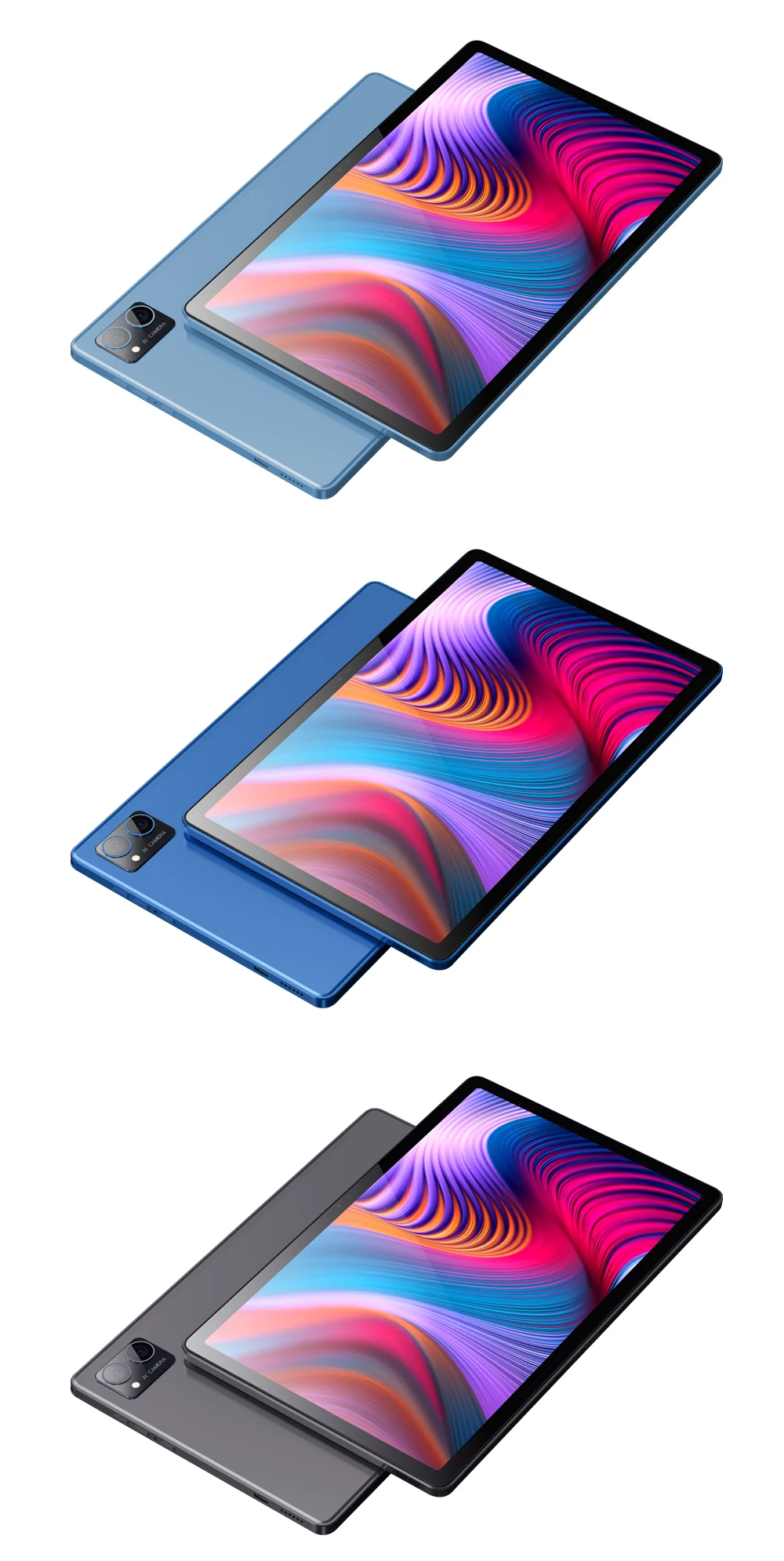 10.36-Inch Deca Core Tablet with 8GB RAM, 256GB ROM, 4G Network, AI Speed-up, Android 12, GPS, WiFi, Bluetooth, and 2K Screen Description Image.This Product Can Be Found With The Tag Names Computer Office, Tablet pc, Tablets