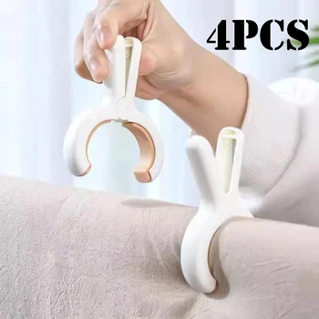2/4 pezzi clip per asciugamano da spiaggia morsetto per asciugatura trapunta clip per sedia da spiaggia resistenti clip per bucato per mantenere asciugamano vestiti coperte per asciugare 1
