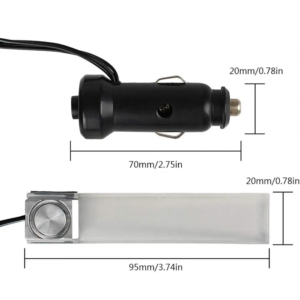 Atmosphere Lamp LED Car Interior Ambient Light Universal Decorative Lamp Atmosphere Floor Accessories Automotive Accent Lighting