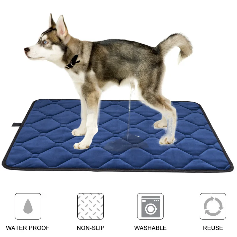 Winter Warm Dog Bed Mat Washable Pad Reusable Diapers For Large Dog