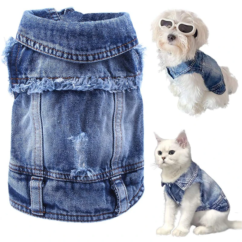 denim cat jacket