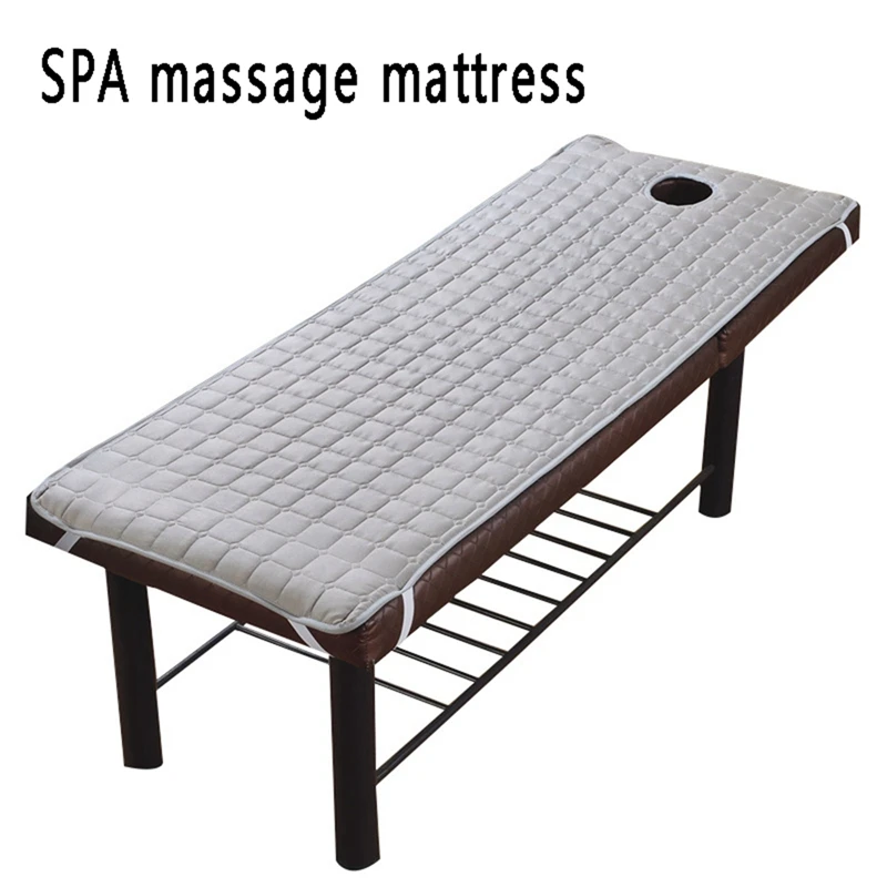 S3234e21e8d684059add8a00a0d703caaT Mattress For Massage Table Bed With Hole, Beauty Salon Pad, Non-Slip Cushion 185X70cm Mallzona