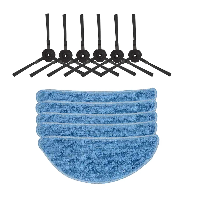 

Тканевая боковая щетка для швабры Chuwi Ilife V5S V5 Pro X5 V3L V5 V3S V3S Pro V50 Запчасти для роботизированного пылесоса