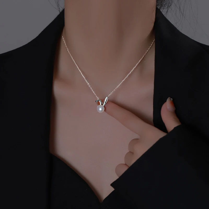 CuteRabbitPearlPendantNecklaceClavicleChainWomanPopularAccessoryBirthdayPartyMeaningfulGiftJewelryWholesale-AliExpress36