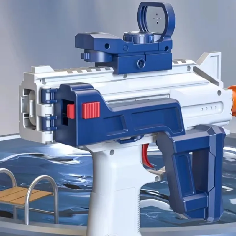 Fully Electric Water Gun Toy Swimming Pool Play Water Toy Outdoor Games High Pressure Water Gun Summer Toys for Kids Gift 3