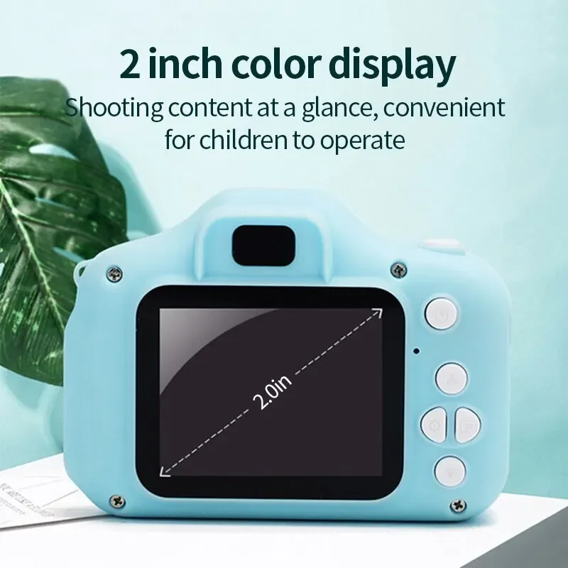 Mini Digital Camera X2 Children Can Take Pictures HD Video Small Photography Children Birthday Gift