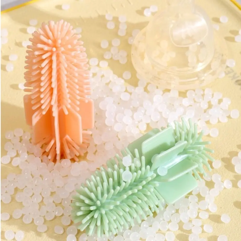 New Long Handle Sponge Brushes Multifunctional Portable Cup Brush 360 Degree Household Bottle Brush