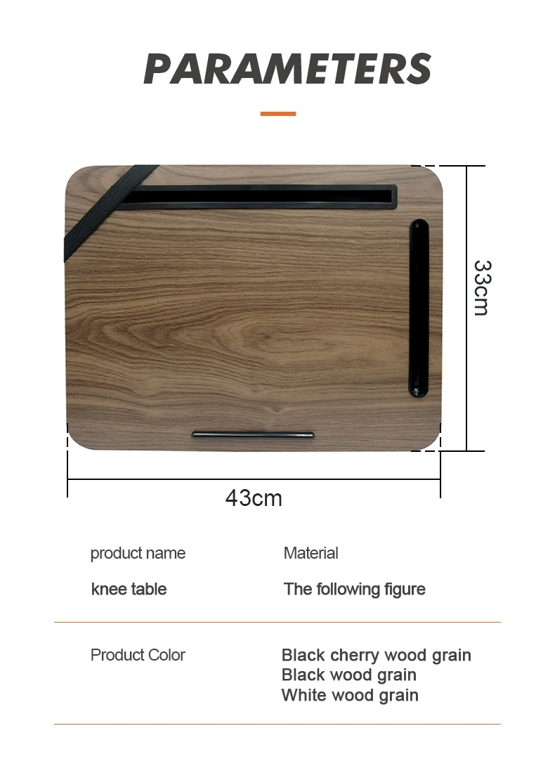 Portable Laptop Desk with Handheld iPad Slot And Phone Holder for Bed Sofa Car - Lazy Person Multi-Use Laptop Desk 6