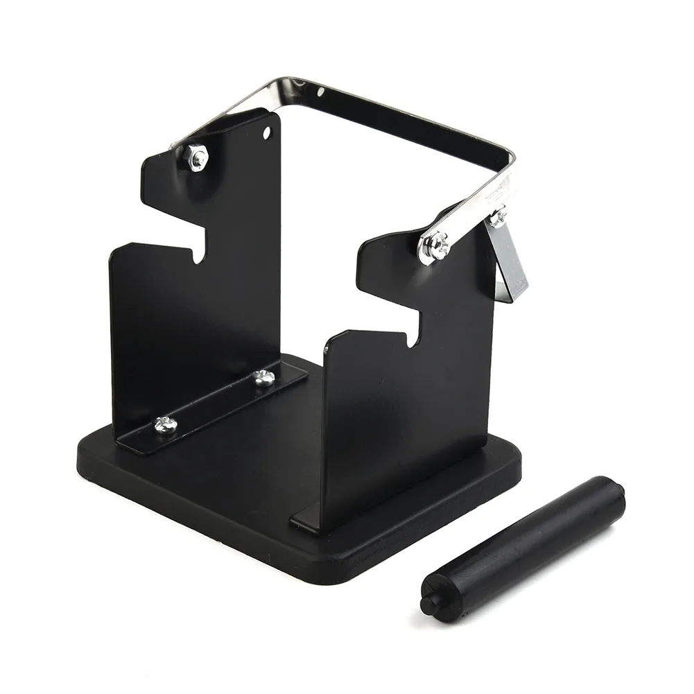 

Welding Frame Cast Iron Alloy Soldering Iron Stand Thick Solder Spool Wire Holder Metal Tin Wire Hold Base Heat Resistant Coil