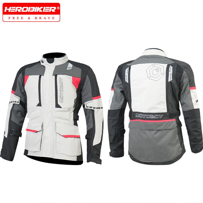 Motocross Jacket Keep Warm Motorcycle Jacket Fall Prevention Chaqueta Moto Hombre Waterproof For Motorcycle Travel