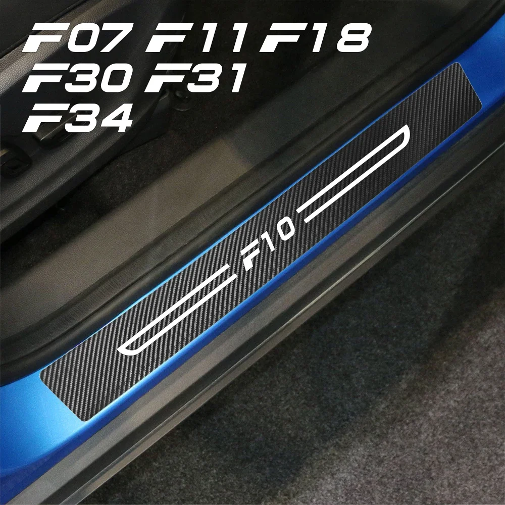 Car-Door-Sill-Stickers-Accessories-For-BMW-F10-F30-F20-F31-F11-F15-F34 ...