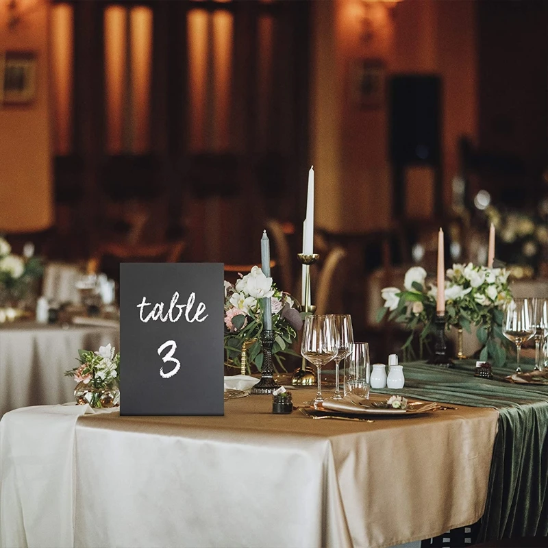 Acrylic Blackboards Chalkboard Craft Wedding Party Shop Choice Memo Name Tags Caf&eacute; Restaurant Bar Countertop