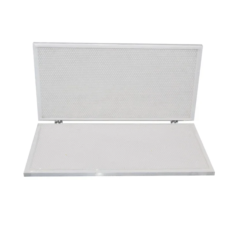 New Type of Hand Pressed Nest Base Machine with No Release Agent Silicone Mold, Bee Pure Beeswax in Metal Backboard 5