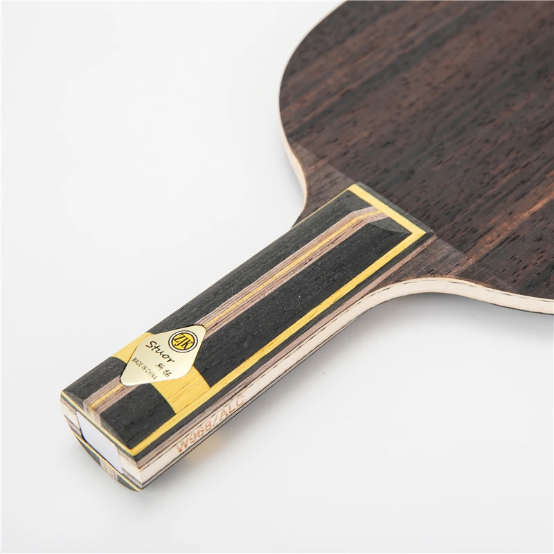 Stuor BLACK GOLD Violent Ebony YELLOW Carbon  Built-in  Inner Table Tennis Blade Ping Pong Racket Fast Attack High Elasticity