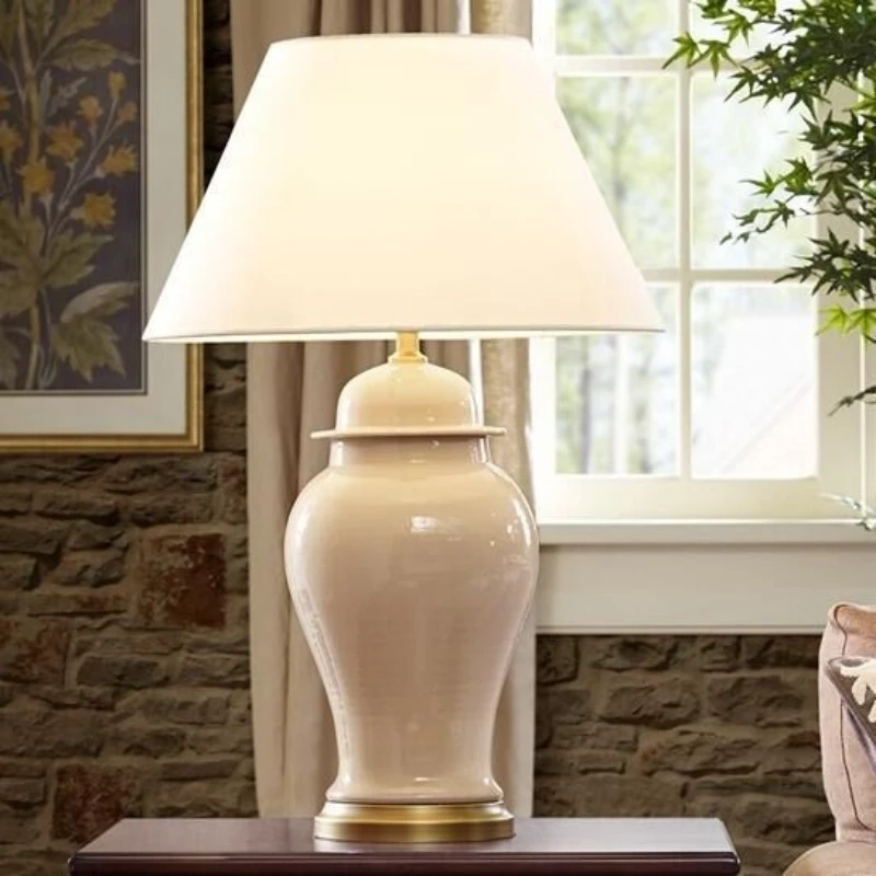 Ceramic Porcelain Bedside Lamps Table Lamp Base Porcelain Porcelain