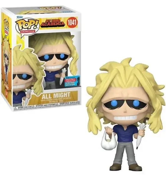Funko Pop My Hero Academy All Might 1041 # Modello Pvc Da Collezione Vinyl Figure 2023 Summer Convention Limited Edition Doll Toys