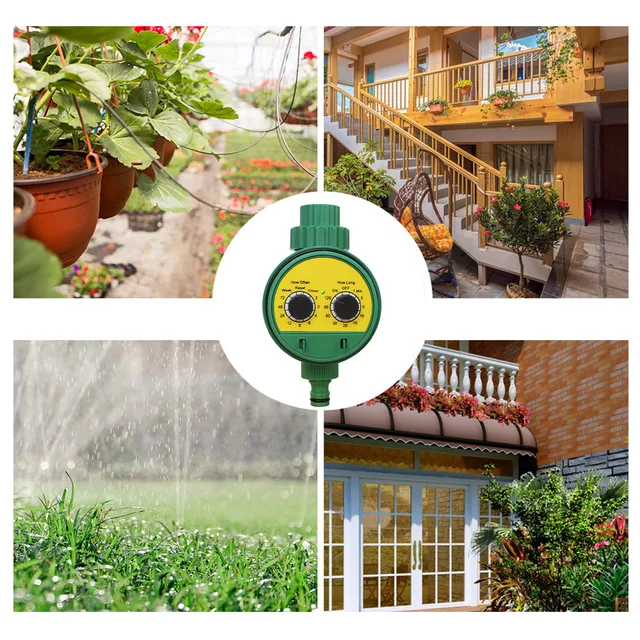 Garden Electronic Automatic Watering Hose Irrigation Timer Automatic Irrigation Controller Watering Control Device 6