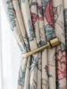 1PC European and American Printed Pastoral Style Curtains 1