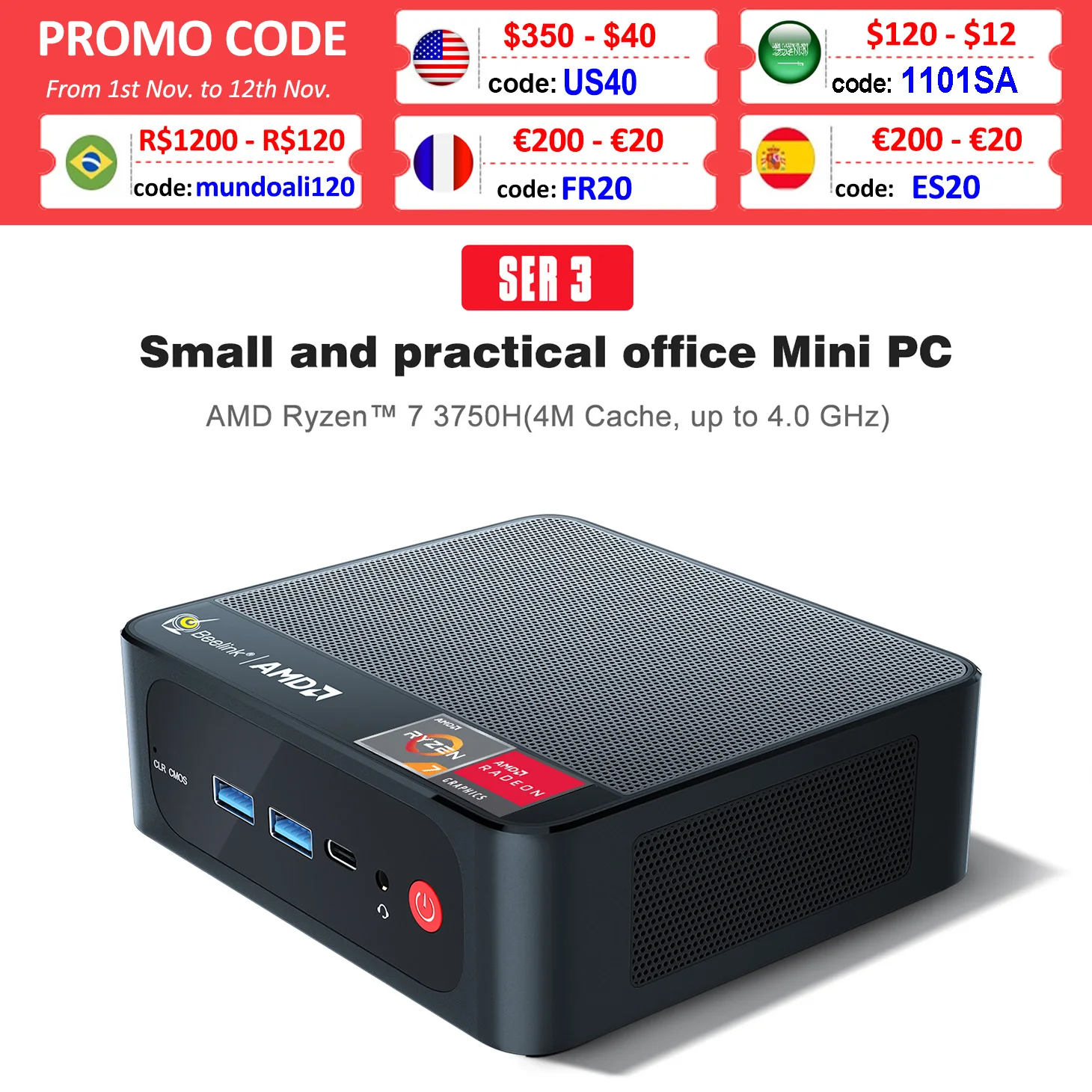 ミニPC AMD Ryzen7 3750H 16GBDDR4 RAM 512GB | legaleagle.co.nz