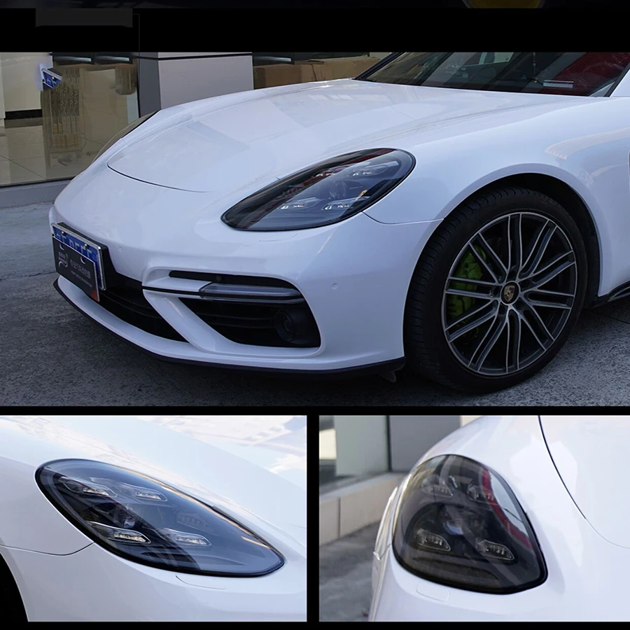 Qualität Auto Scheinwerfer & Rücklicht & Nebel Licht Lampe Rauch Schwarz PU PPF Schutz Film Für Auto Styling Dekoration Zubehör – Detail 4