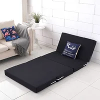 Portable Sponge Folding Mattress Floor Laying Sleeping Mat Office Single Sleeping Mat Japanese Lazy Resting Mat 4