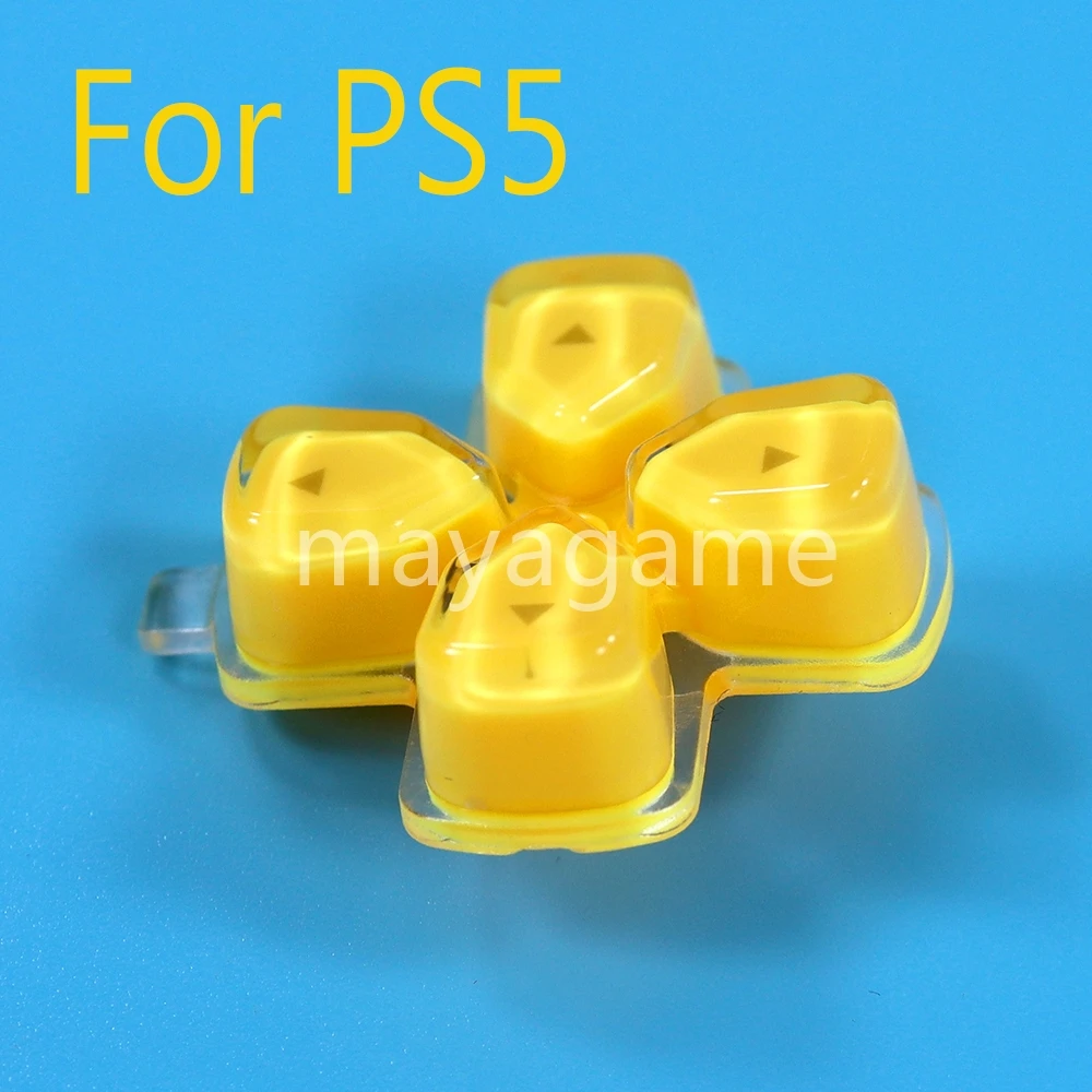 2 Pezzi Per Playstation 5 Ps5 Controller Di Ricambio Pulsanti In Cristallo Di Plastica D Pad Drilection Key