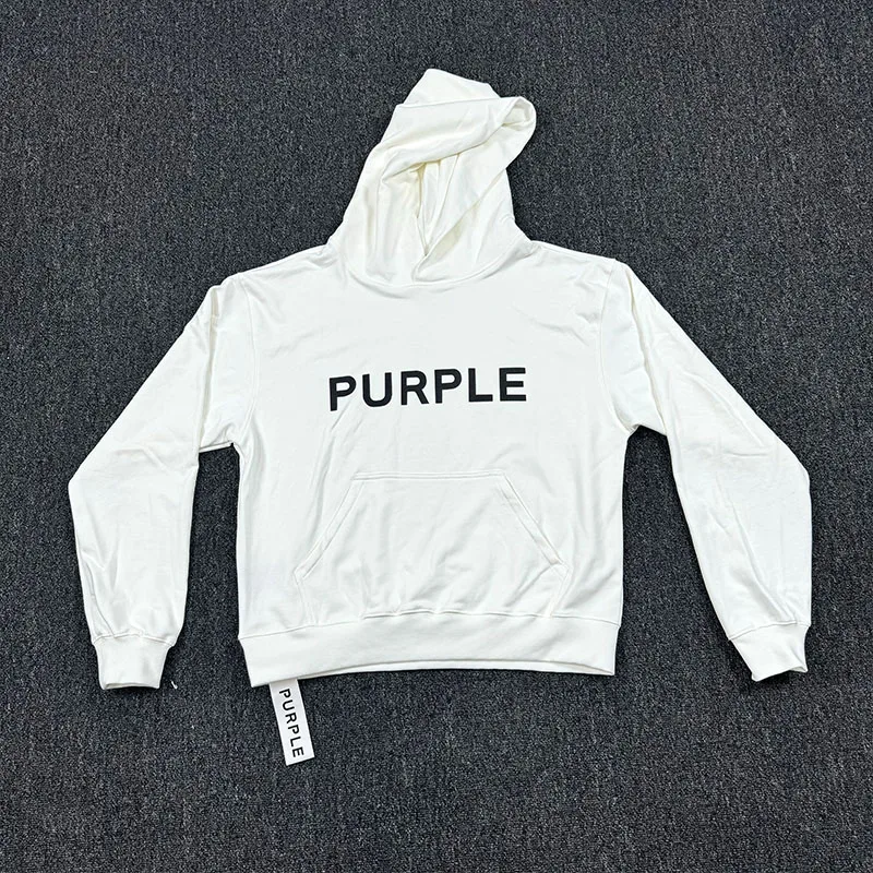 

Purple 460gsm Heavyweight DTG Classic Design Losser Fit White Hoodies