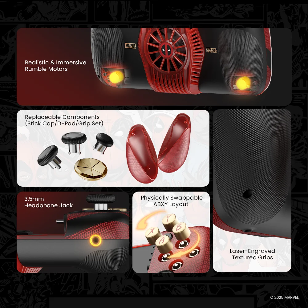 GameSir X3 Pro デッドプールエディション モバイルゲーム