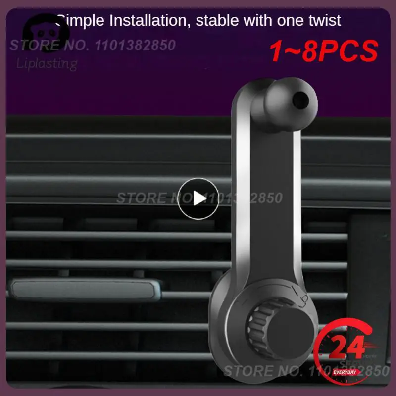 

1 ~ 8 шт. Автомобильный держатель для телефона на вентиляционное отверстие крепление для телефона вращение на 360 градусов держатель для смартфона автомобильное размещение рук