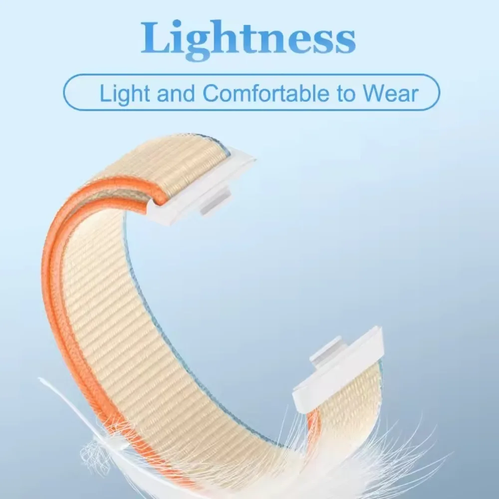 Enhanced Nylon Woven Smartwatch Strap - Comfortable & Breathable Band Accessory