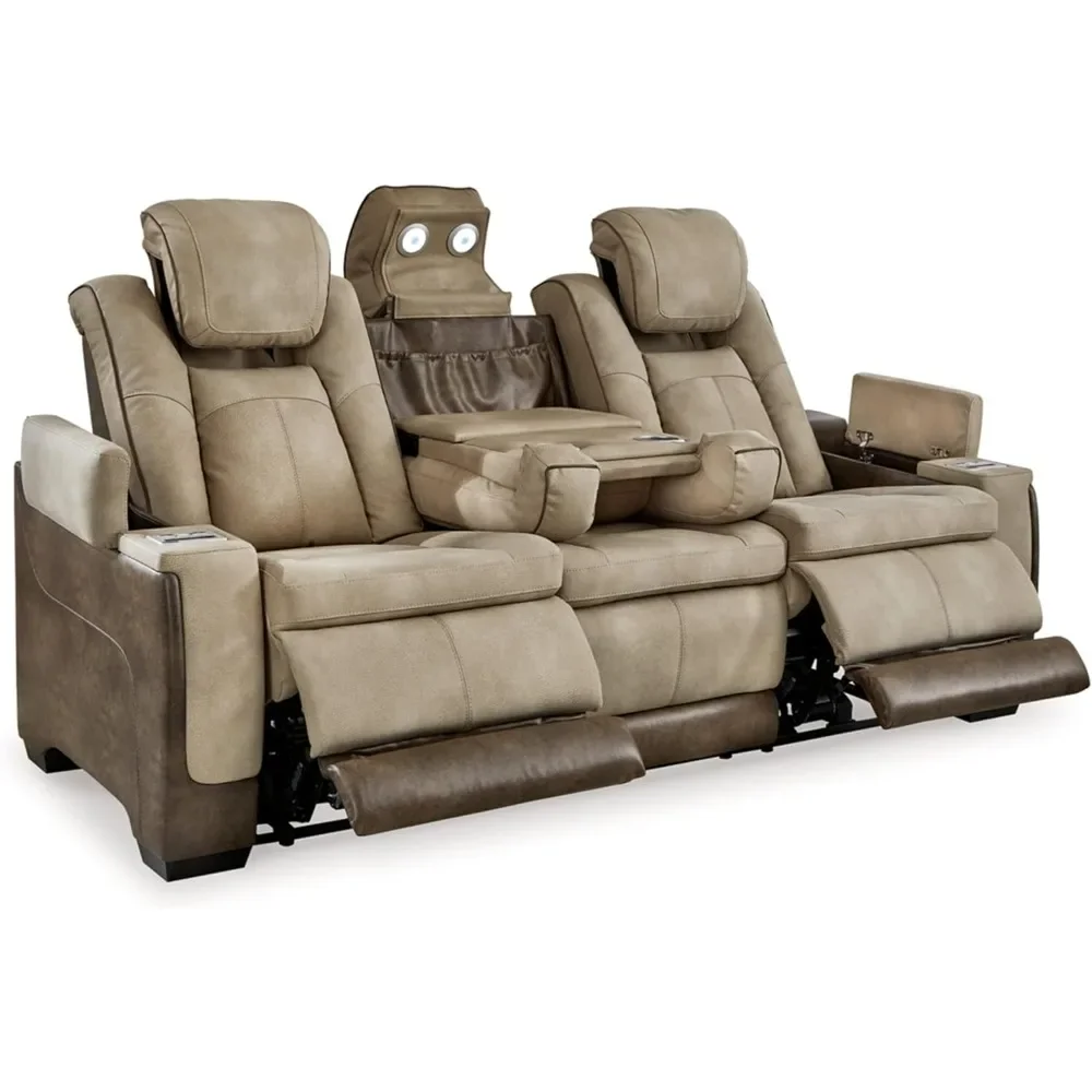 Darby - Power Adjustable Headrest Power Reclining Sofa main image 1