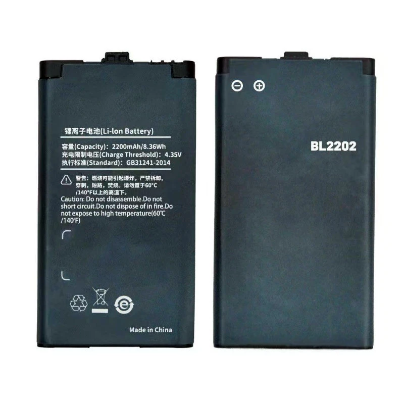 BL2202 Li-ion Battery 2200mAh 4.35V Walkie Talkie Replacement Battery for HYT Hytera BD300 BD350 Digital Analog Two Way Radios 6