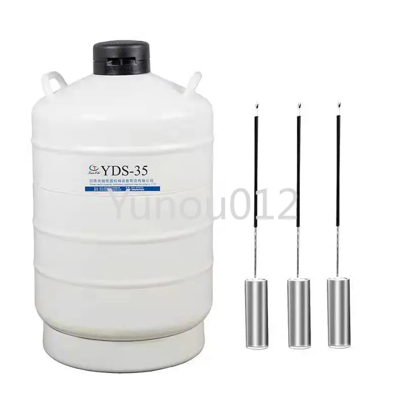 

35L 50/80/125 mm Liquid Nitrogen Container Cryogenic Tank Dewar Liquid Nitrogen Container With Liquid Nitrogen tank YDS-35 50mm