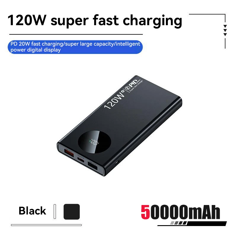 Black 50000mAh