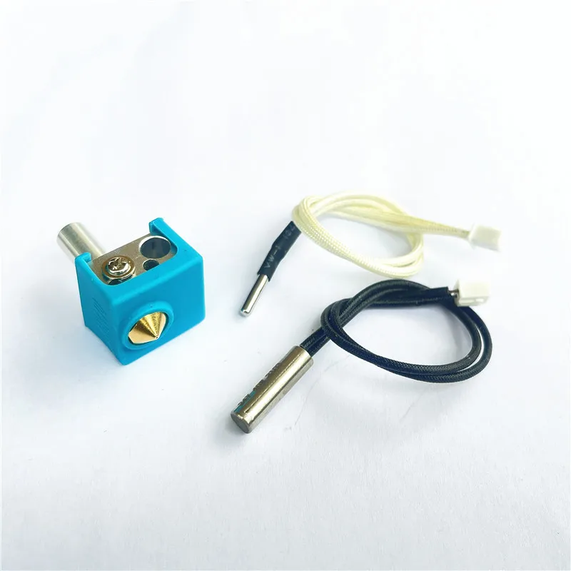 Wanhao Duplicador Série Peça d9 Mais Mk2 Hotend Kit Mais Aquecedor Cartucho Termistor Conjunto para d9 300 400 500 Fdm Impressora 3d Peças - Imagem 2