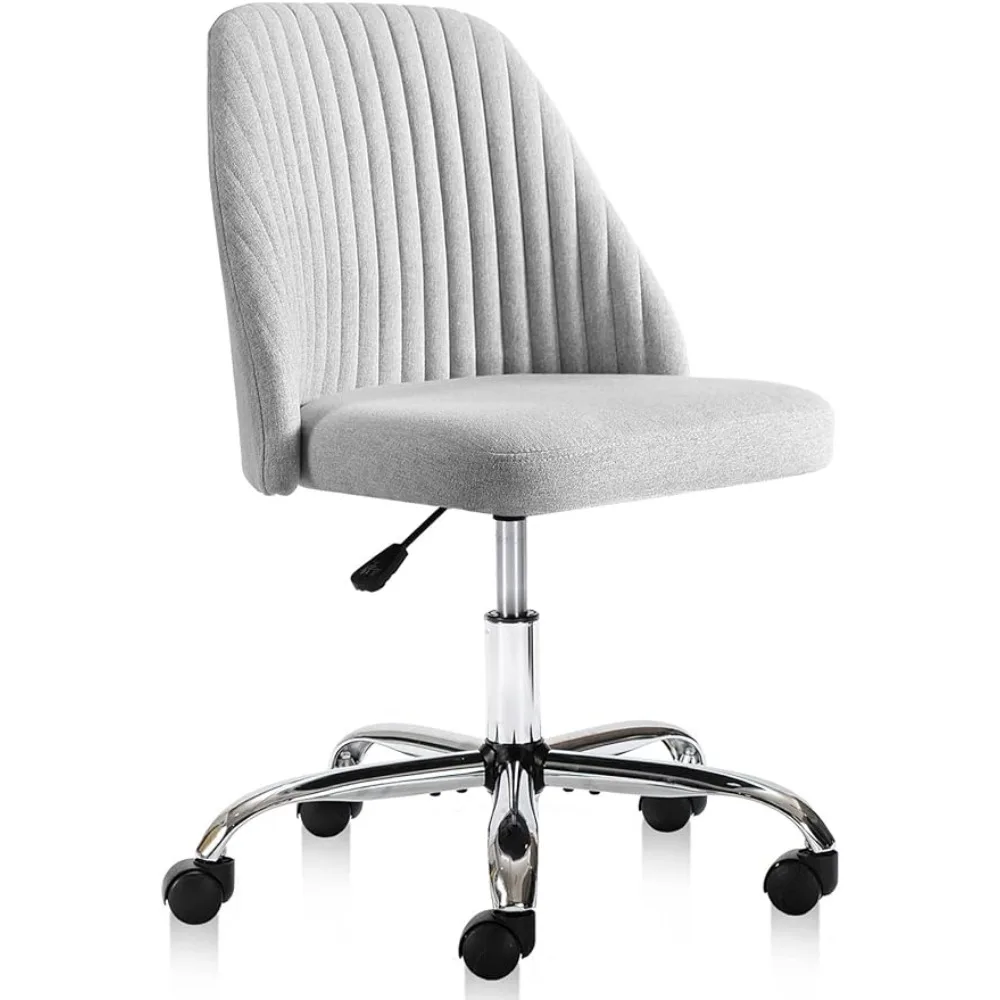 Office Chair, Modern Cute Rolling Vanity Swivel Task Desk Chairs with , Comfortable Back Seat Armless for Home,Cloud rolling barber chairs comfortable barbershop hairdresser vanity beauty chair stylist facial silla giratoria luxury furniture