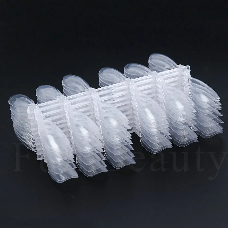 False Nails 120pcs False Nails Almond Shpae Press On Natural Tips Practising Gel Polish Display Fake Nail Practice Manicure Tools PP1030 fake nails,false nails,nail tips,false nail tips