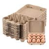 20 Pack Egg Cartons, Paper Pulp Square Egg Cartons Eggs, Egg Cartons Container Empty Egg Tray Pulp Egg Holder 1