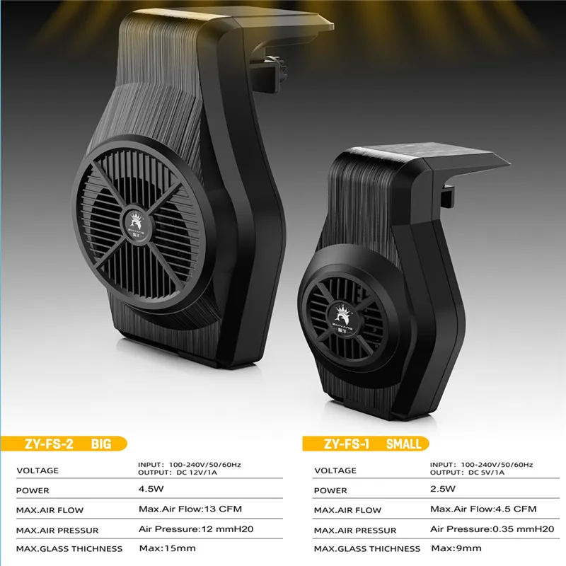 USB Aquarium Fish Tank Cooling Fan System Chiller Control Reduce Water Temperature Fan Set Cooler Aquarium Cooling Fans