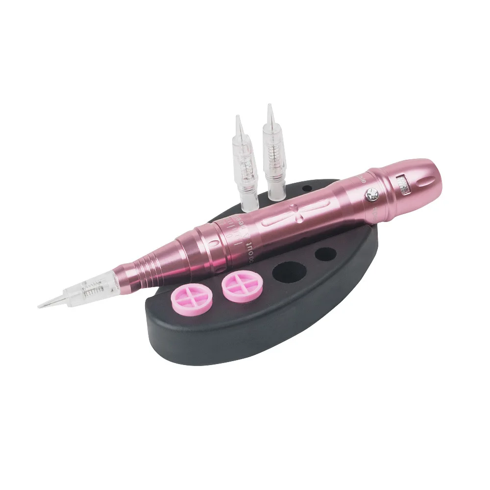 Black Silicone Tattoo Ink Cups Caps Pen Holder Stand For PMU Microblading Pigment Ink Holder Tattoo Accessori 4