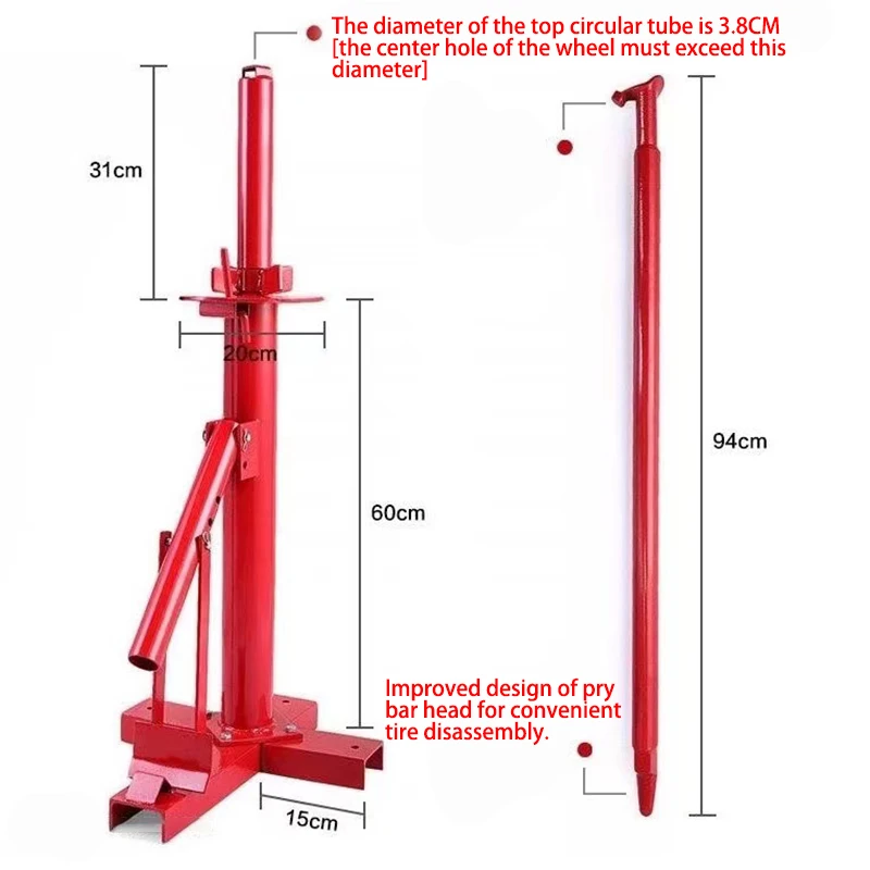 Motorcycle-Car-Tire-Remover-Portable-Tire-Dismantling-Machinery-Wheel ...
