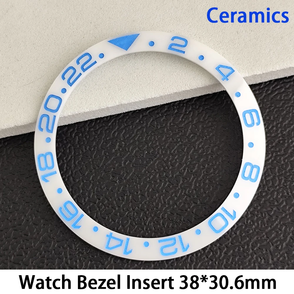 Premium 38mm Sloping Aluminum-Ceramic Bezel Insert