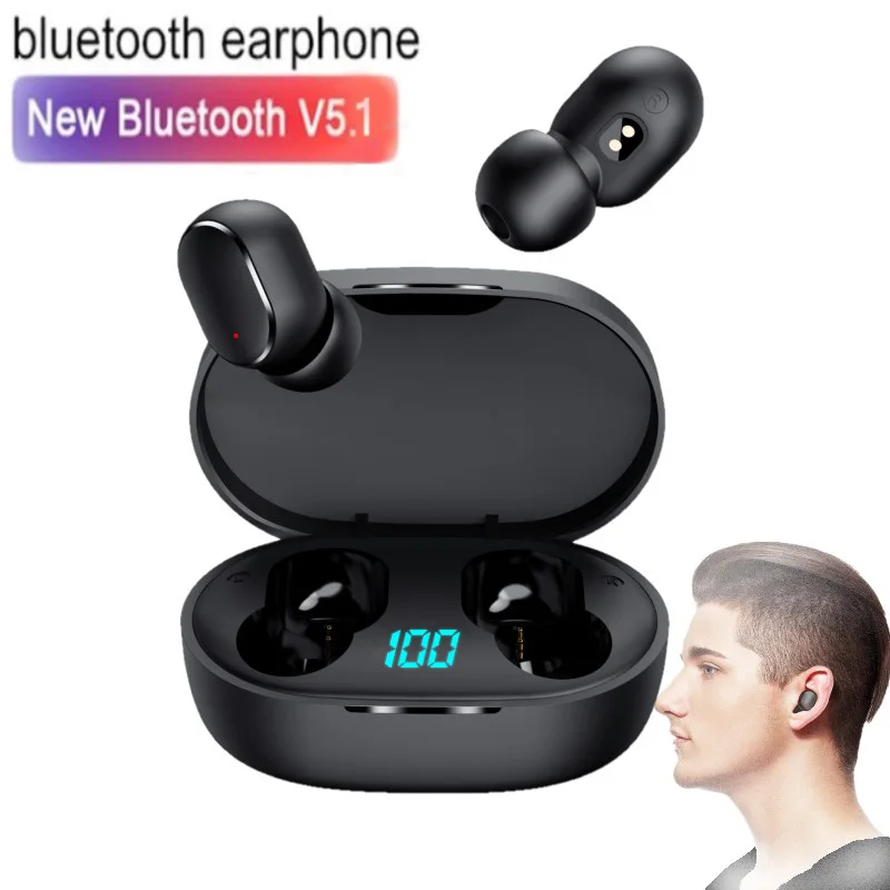 Оригинальные наушники E6S TWS умный цифровой дисплей Fone беспроводные Bluetooth-наушники